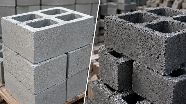 Ladrillos de hormigón vs ladrillos de ceniza: cuáles son las diferencias y cuál recomiendan los expertos