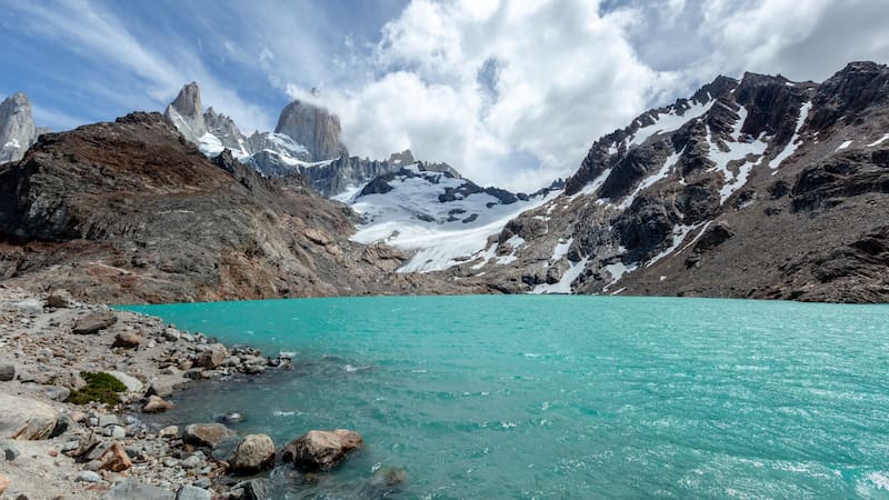 Laguna de los Tres, una de las más icónicas de la Patagonia argentina.
