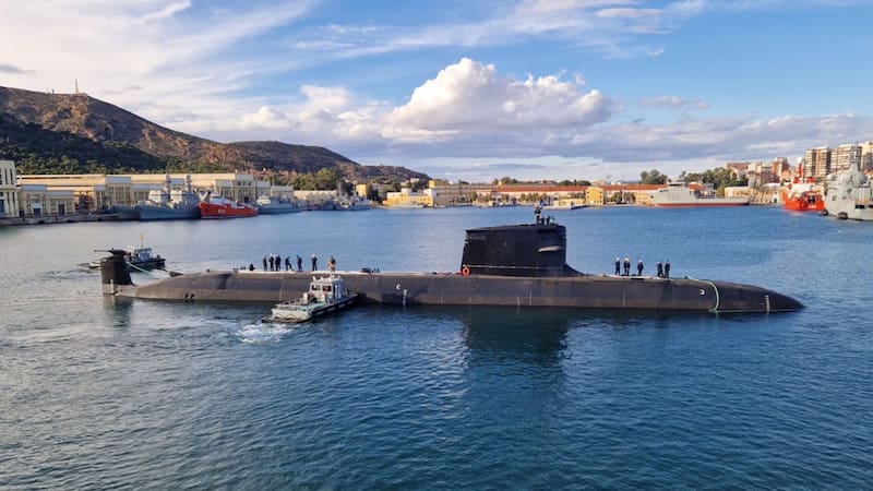 Lanzarán un nuevo submarino para la Armada: fue fabricado en España y reforzará la flota nacional (foto: Armada Española)