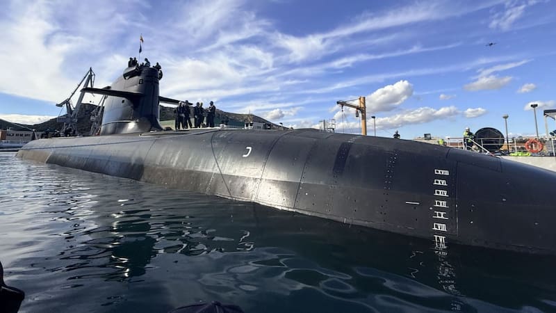 Lanzarán un nuevo submarino para la Armada: fue fabricado en España y reforzará la flota nacional (foto: Armada Española)