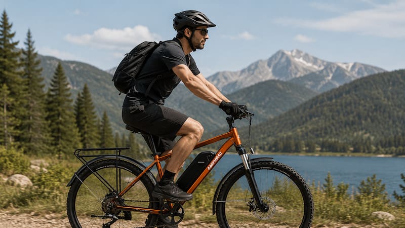 Largas filas en Decathlon por su nueva bicicleta eléctrica de montaña: cuenta con una pantalla inteligente y autonomía de hasta 70 km.