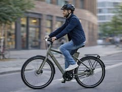 Largas filas en Lidl por esta bicicleta eléctrica urbana: tiene una batería potente y no necesita cambios de marcha