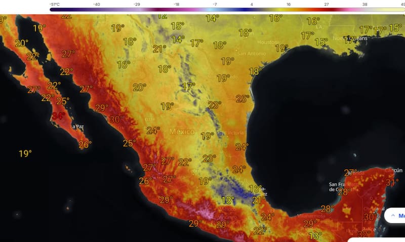 Las condiciones se han intensificado principalmente en el norte, noreste, centro y oriente del país. A continuación, todos los detalles.