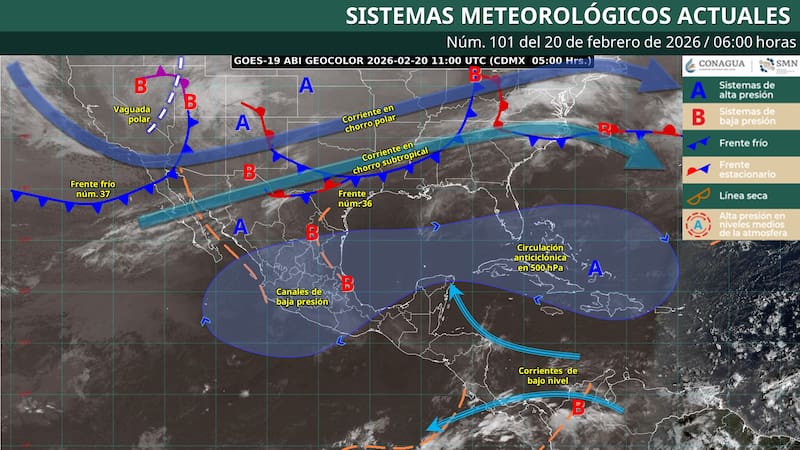 Las condiciones se han intensificado principalmente en el norte, noreste, centro y oriente del país. A continuación, todos los detalles.