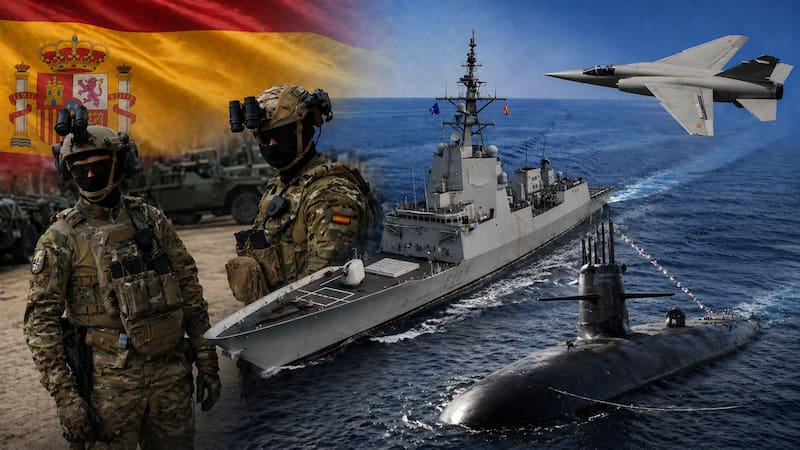 Las fuerzas armadas con más presupuesto militar del mundo: España entró en el top 15 y hace historia