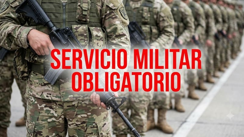 Los nacidos en 2008 deberán realizar el servicio militar obligatorio.