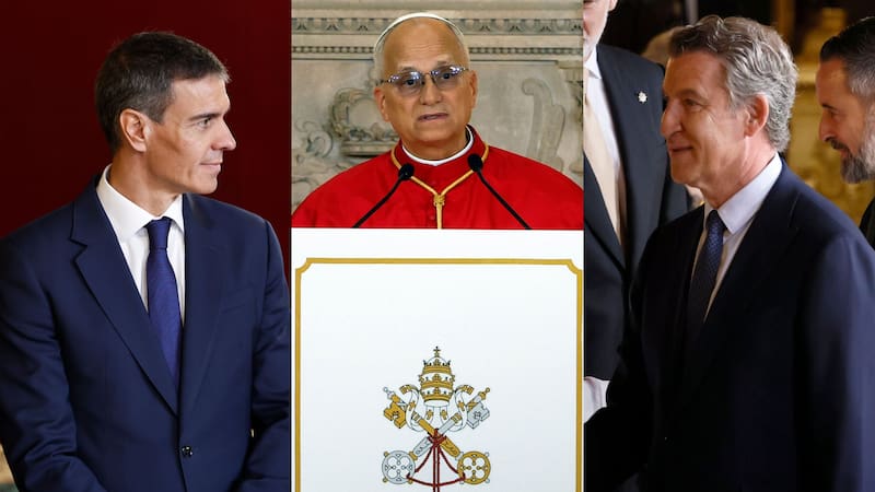 Las reacciones políticas del PP y el PSOE por la visita del papa León XIV.