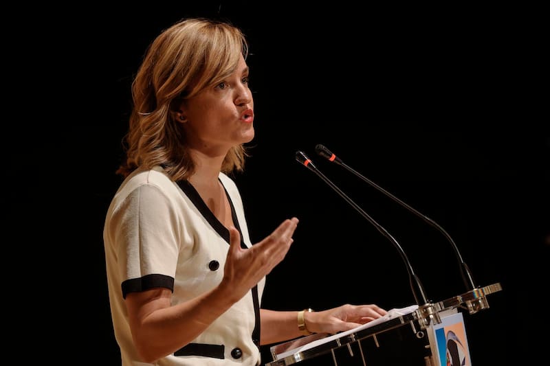 Las respuestas del PSOE llegaron con las declaraciones de Pilar Alegría.