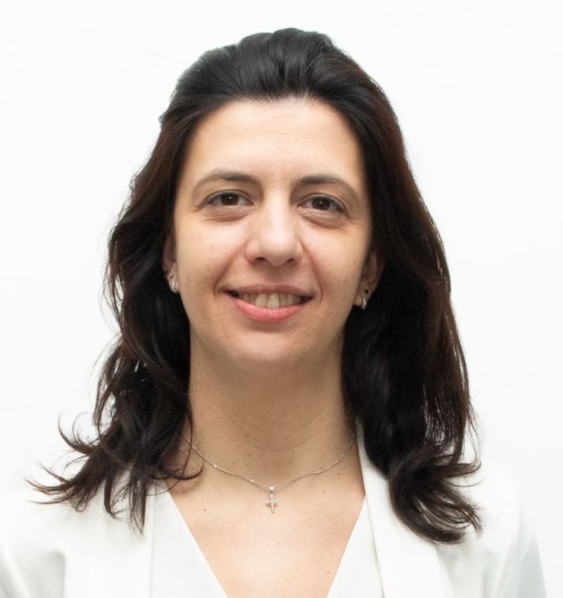 Laura de Marinis, tal aparece en su perfil en el sitio del Consejo de la Magistratura de CABA.