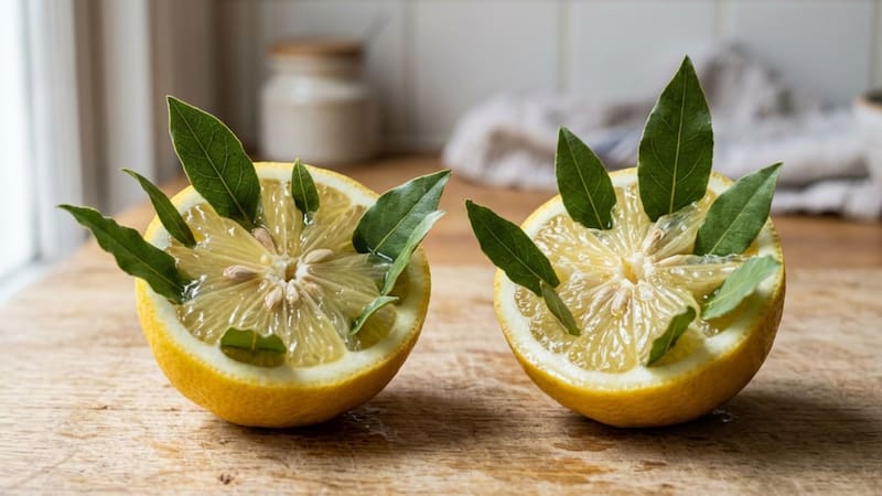 Clavar hojas de laurel en la pulpa del limón: para qué sirve y por qué lo recomiendan.