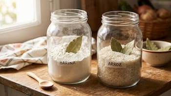 Poner una hoja de laurel en la harina o el arroz: para qué sirve y por qué lo recomiendan