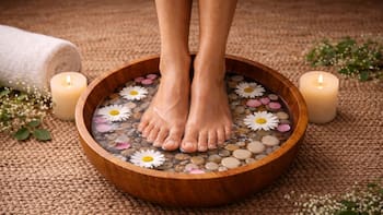 Lavarse los pies con vinagre y manzanilla: para qué sirve, por qué lo recomiendan y cada cuánto hacerlo
