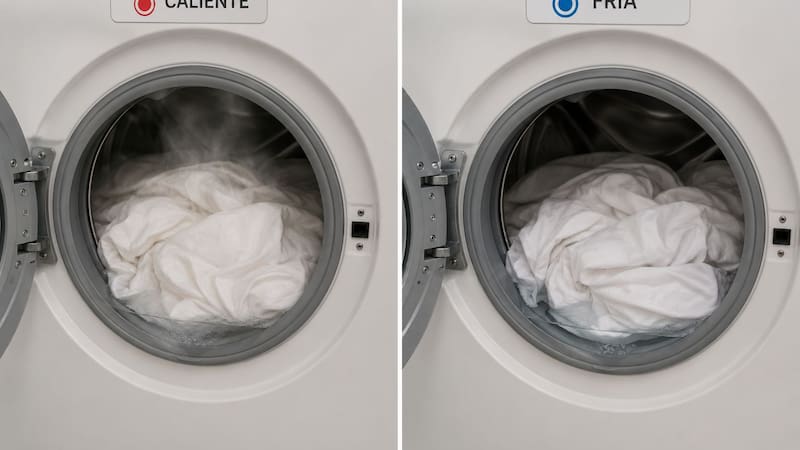 Elegir el ciclo adecuado ayuda a mantener la ropa de cama limpia y en buen estado.