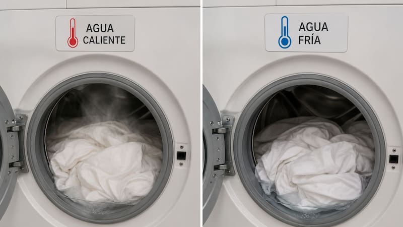 Elegir el ciclo adecuado ayuda a mantener la ropa de cama limpia y en buen estado.