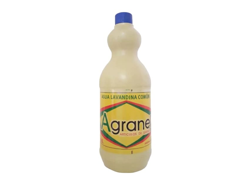 Lavandina prohibida por ANMAT marca Agranel.