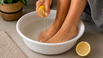 Lavarse los pies con agua tibia y limón: para qué sirve y por qué se recomienda tanto