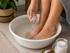 Para qué sirve lavarse los pies con sal gruesa y por qué recomiendan hacerlo durante 15 minutos