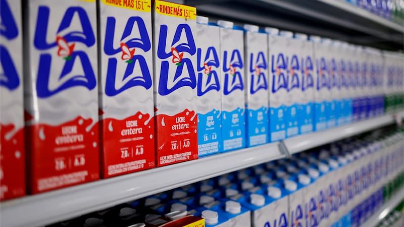 Leche Lala en anaqueles | Cortesía