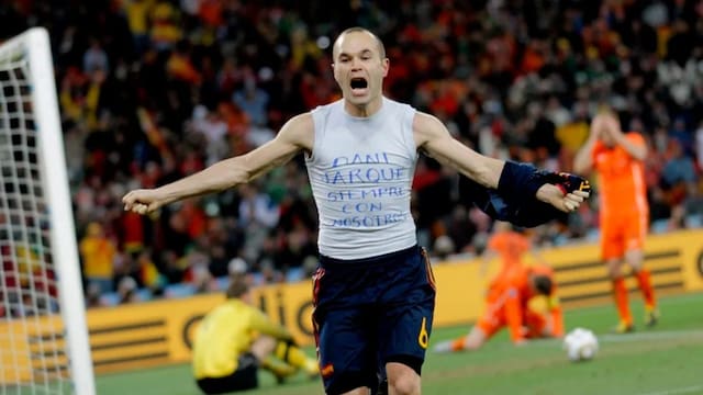 Lejos del fútbol, el negocio millonario de Iniesta que lo ubica entre los mejores del mundo