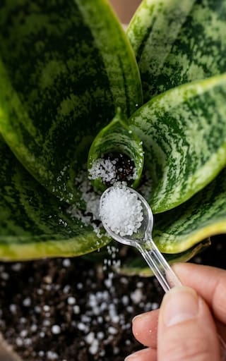 Por qué los jardineros aconsejan añadirle azúcar a la lengua de suegra y para qué se utiliza