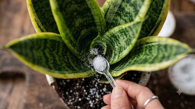 Por qué los jardineros aconsejan añadirle azúcar a la lengua de suegra y para qué se utiliza