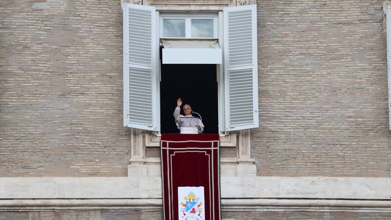 El papa León XIV volvió a aparecer públicamente.