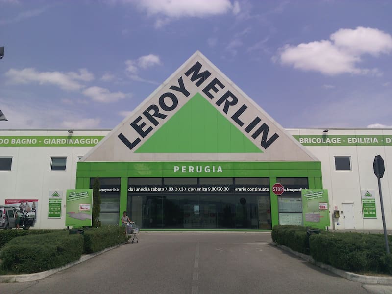 A Leroy Merlin S.A. store in Ospedalicchio, a "frazione" of Bastia Umbra (Umbria, Italy), August 8, 2019.