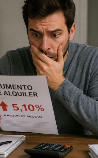 Ya es oficial | Los inquilinos que lleven un año en la vivienda sufrirán un aumento en el alquiler desde agosto: será de 5,10%
