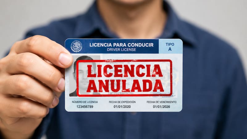 Confirmado | Continúa la anulación de las licencias de conducir: suspenderán a los conductores que cometan dos veces el mismo error.