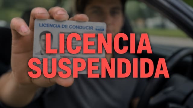 Confirmado | En agosto, continuará la suspensión de licencias de conducir para los conductores que hayan cometido esta falta
