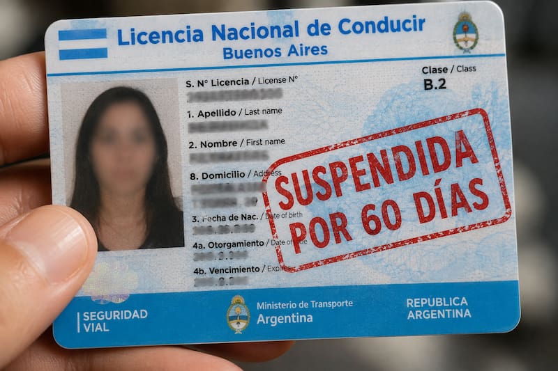 Ya es oficial | Por orden de la Ley de Tránsito suspenden la licencia de conducir a todas las personas que manejen a velocidad excesiva, si acumulan infracciones.
