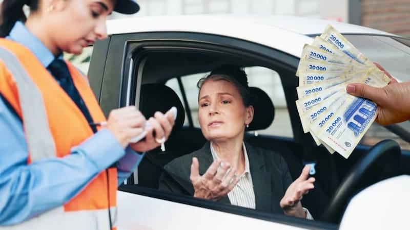 Retiran la licencia de conducir.