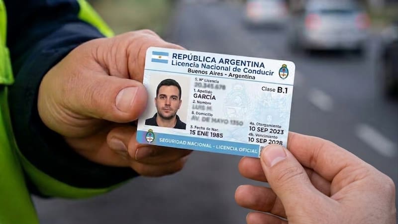 Licencia de conducir en la Provincia.