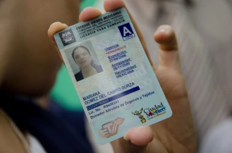 Licencia de conducir en CDMX