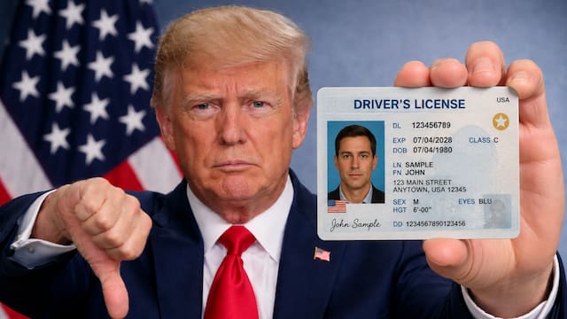 Donald Trump suspenderá las licencias de conducir de todas las personas que no demuestren ser ciudadanos legales