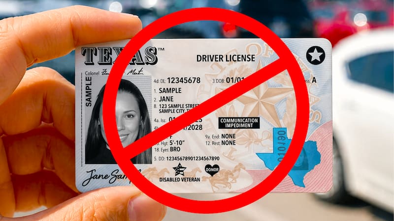 En Texas, las infracciones pueden quedar reflejadas a través de puntos en el historial del conductor.