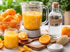 Licuar cáscara de mandarina y vinagre blanco: para qué sirve y por qué recomiendan hacerlo