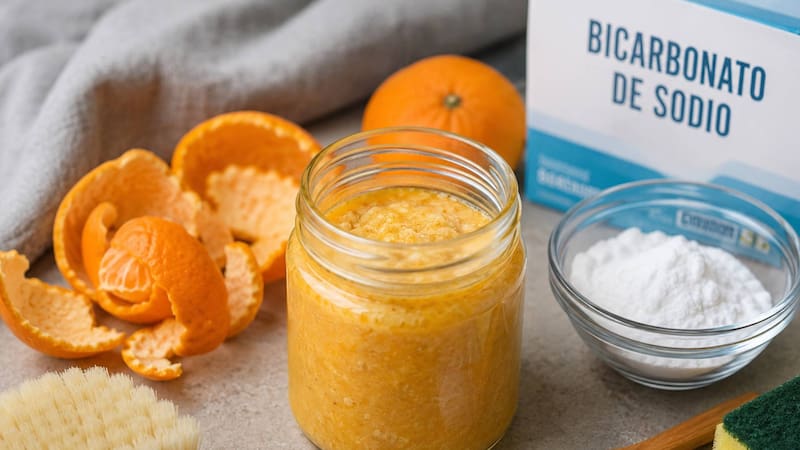 Licuar cascaras de mandarina con bicarbonato de sodio: para qué sirve y por qué lo recomiendan