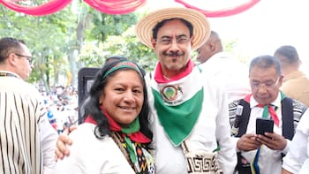 Iván Cepeda anunció a Aída Quilcué como su fórmula vicepresidencial para las elecciones en Colombia