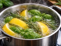 Hervir cáscara de limón, albahaca y romero: por qué lo recomiendan y para qué sirve