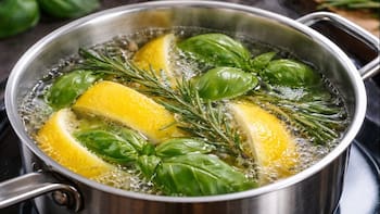 Hervir cáscara de limón, albahaca y romero: por qué lo recomiendan y para qué sirve