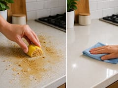 Cómo desengrasar la cocina con un limón seco: el método de limpieza que deja impecable las superficies en pocos minutos