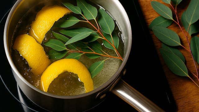 Es tendencia | Hervir cáscara de limón y eucalipto: para qué sirve y por qué recomiendan hacerlo