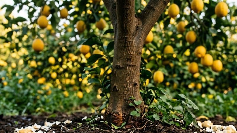 Colocar cajas de cartón alrededor del limonero: para qué sirve y por qué lo recomiendan los expertos en jardinería