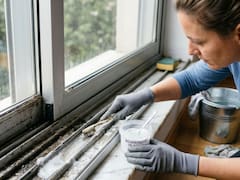 Colocar bicarbonato en los rieles de las ventanas: para qué es útil y por qué lo aconsejan los expertos en limpieza