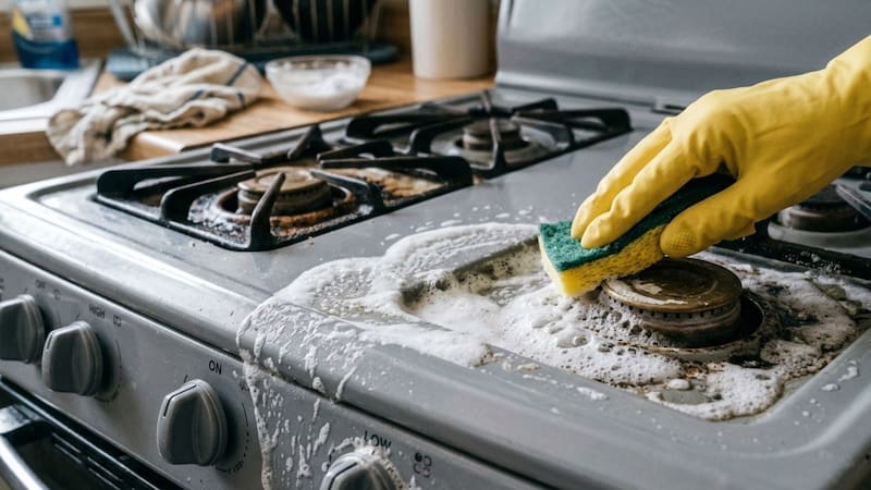 Limpiar la cocina con vinagre y bicarbonato de sodio: por qué recomiendan hacerlo y cuál es el secreto de esta mezcla
Fuente: IA