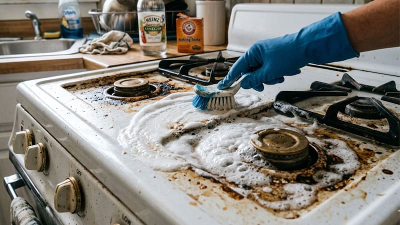 Limpiar la cocina con vinagre y bicarbonato de sodio: por qué recomiendan hacerlo y cuál es el secreto de esta mezcla
Fuente: IA