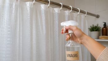 Limpiar con vinagre la cortina de baño: para qué sirve y por qué lo recomiendan