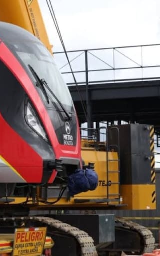 Llegaron dos nuevos trenes para la Línea 1 del Metro de Bogotá: 12 vagones, 3.600 pasajeros y 100% automáticos