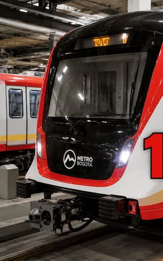 Ya es oficial | La Línea 1 del Metro ya tiene 15 trenes eléctricos y Galán confirmó el mes de operación y las 16 estaciones